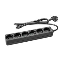 Adam Hall 6-Outlet Power Strip 5m cable length
