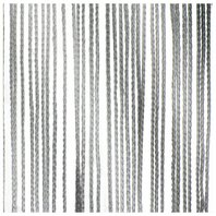 SHOWTEC String Curtain 3(h)x3(w)m Silver Grey, incl velcro