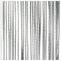 SHOWTEC String Curtain 4(h)x3(w)m Silver Grey, incl velcro