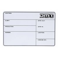 DAP Audio Flightcase Label DMT