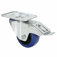 Adam Hall 80mm swivel castor, with brake