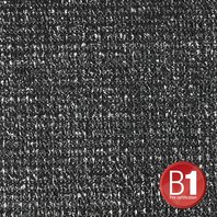 Adam Hall 0155100 B - Gauze, material 100 sold by the meter, 3m wide, black